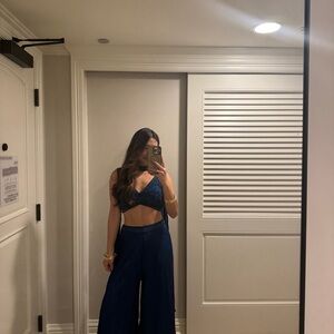 Blue Indian Lehenga